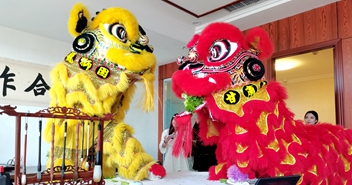 舞狮献瑞贺新春 甘肃双创欢天喜地迎开工